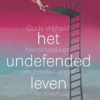 Boekomslag met een poppetje dat van een hoge duikplank springt.